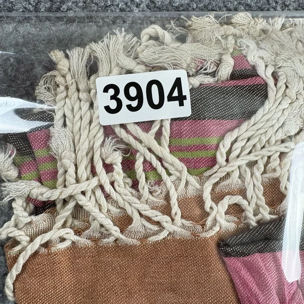 VTG Tibet Handloom Yak Wool Shawl Scarf 80